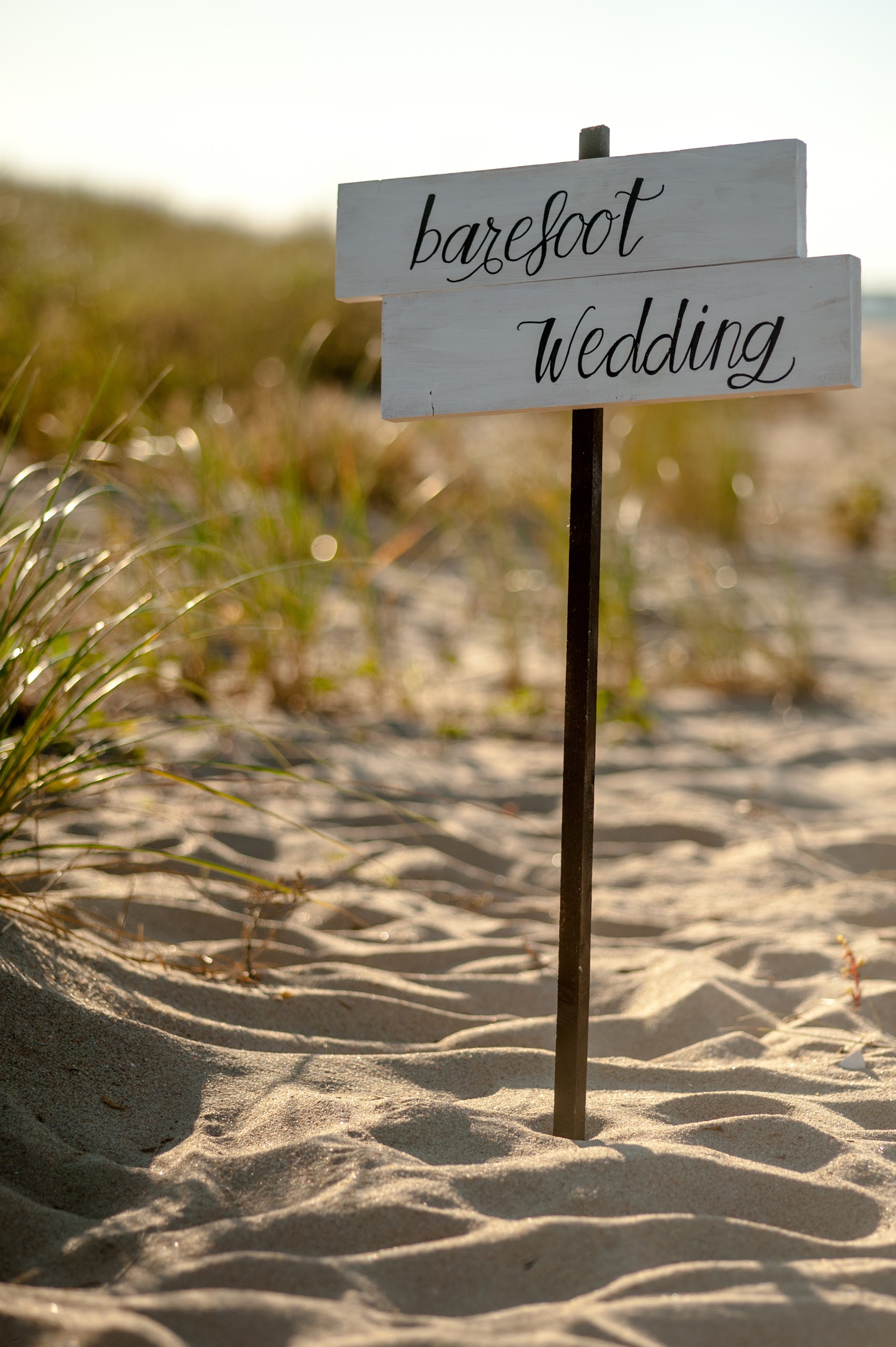 wedding sign