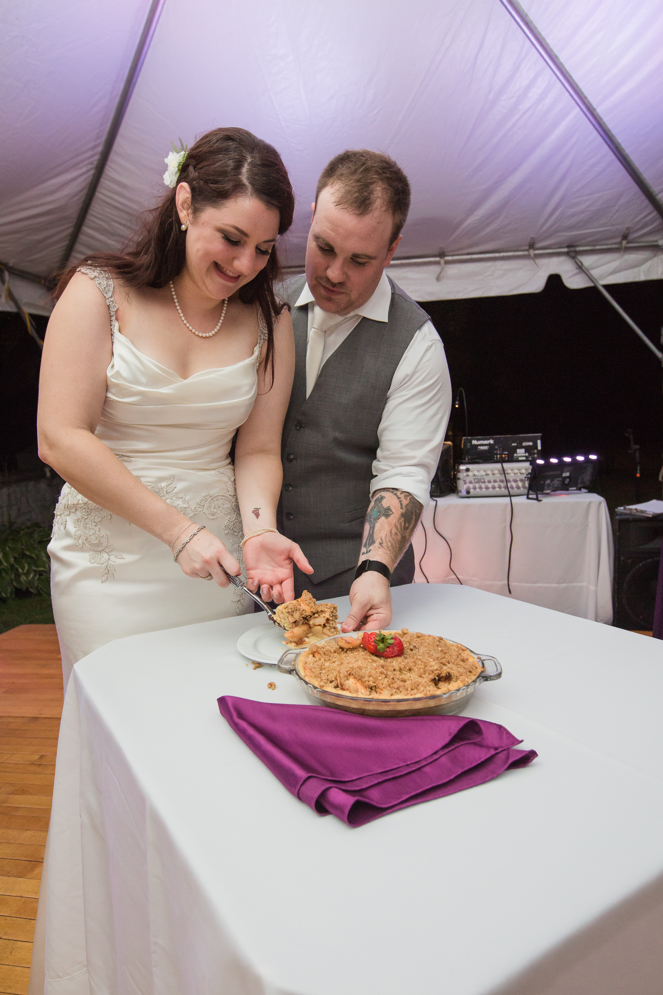 Kate and Josh Wedding Idyllic Gwyn Careg Inn 