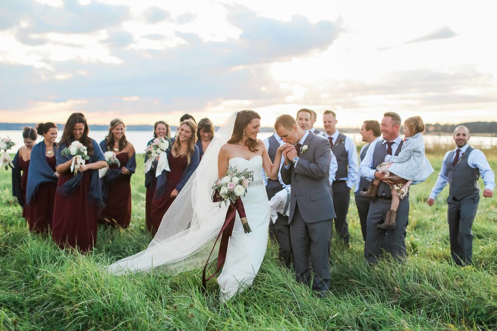 wedding video in St. Leonard