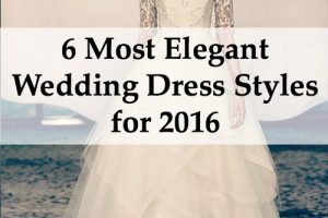 elegant wedding dress styles