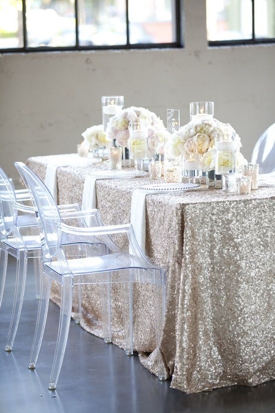 DIY Glitter wedding ideas
