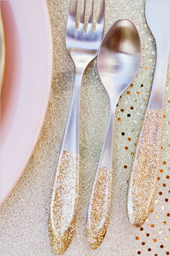 Glitter Wedding Craft ideas