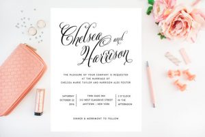 etsy wedding invitation template ideas