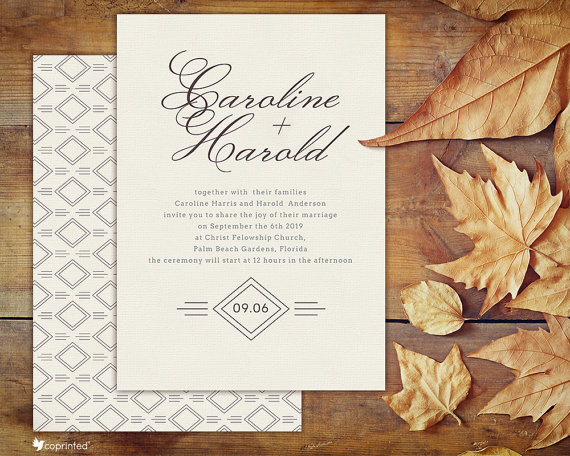 etsy wedding invitation template