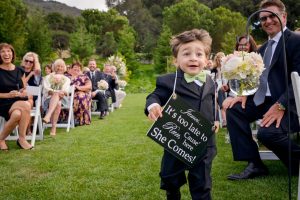 Cute Boy at Wedding