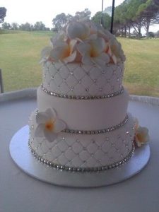 Sparkle Wedding Cake