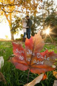 Fall Wedding Save the Dates