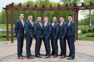 Anthony and the groomsmen