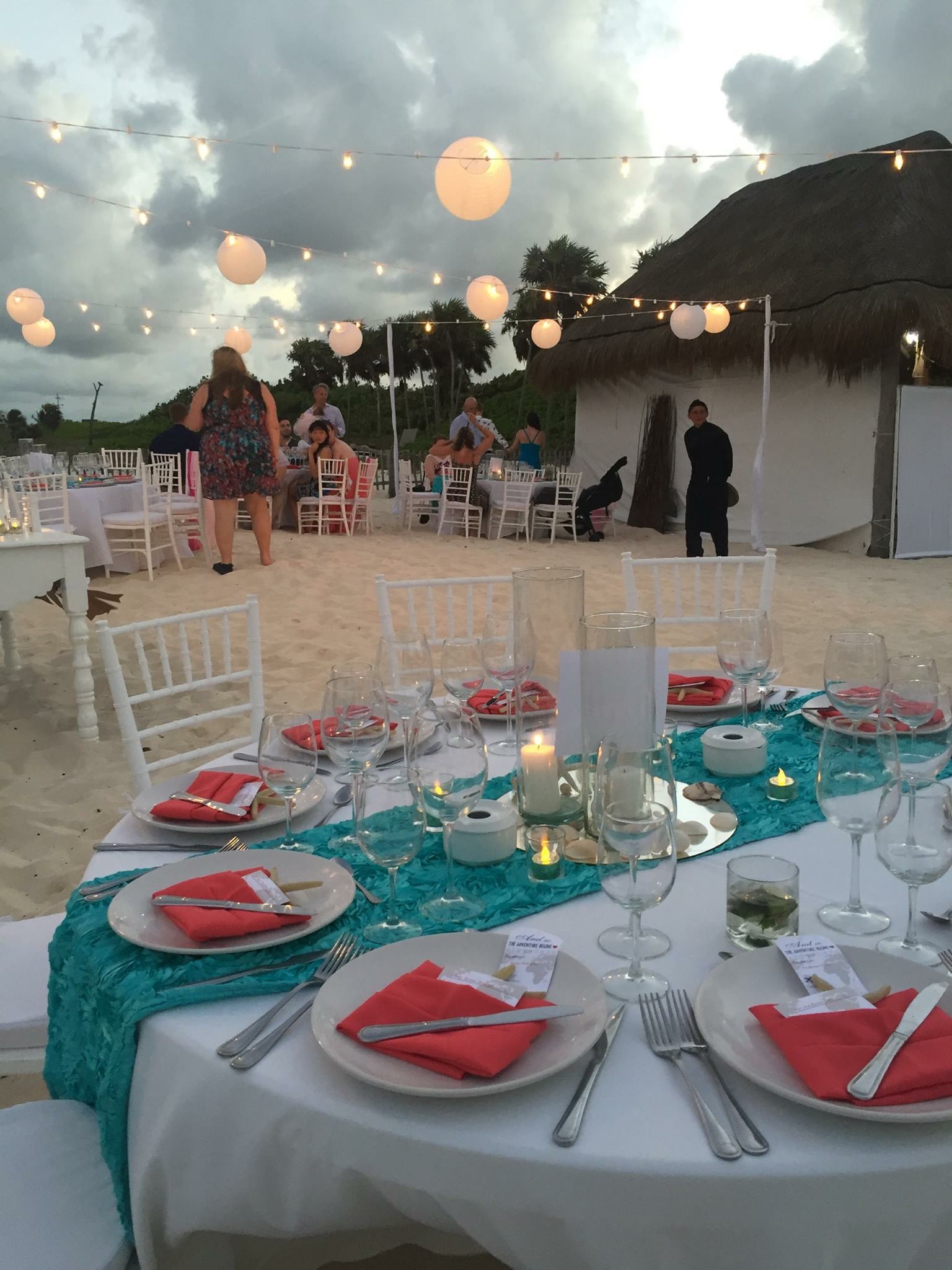 Magical Beach Wedding - Reception