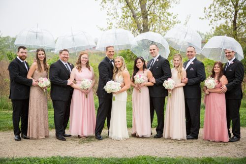 Jennifer & Patrick bridesmaids and groomsmen