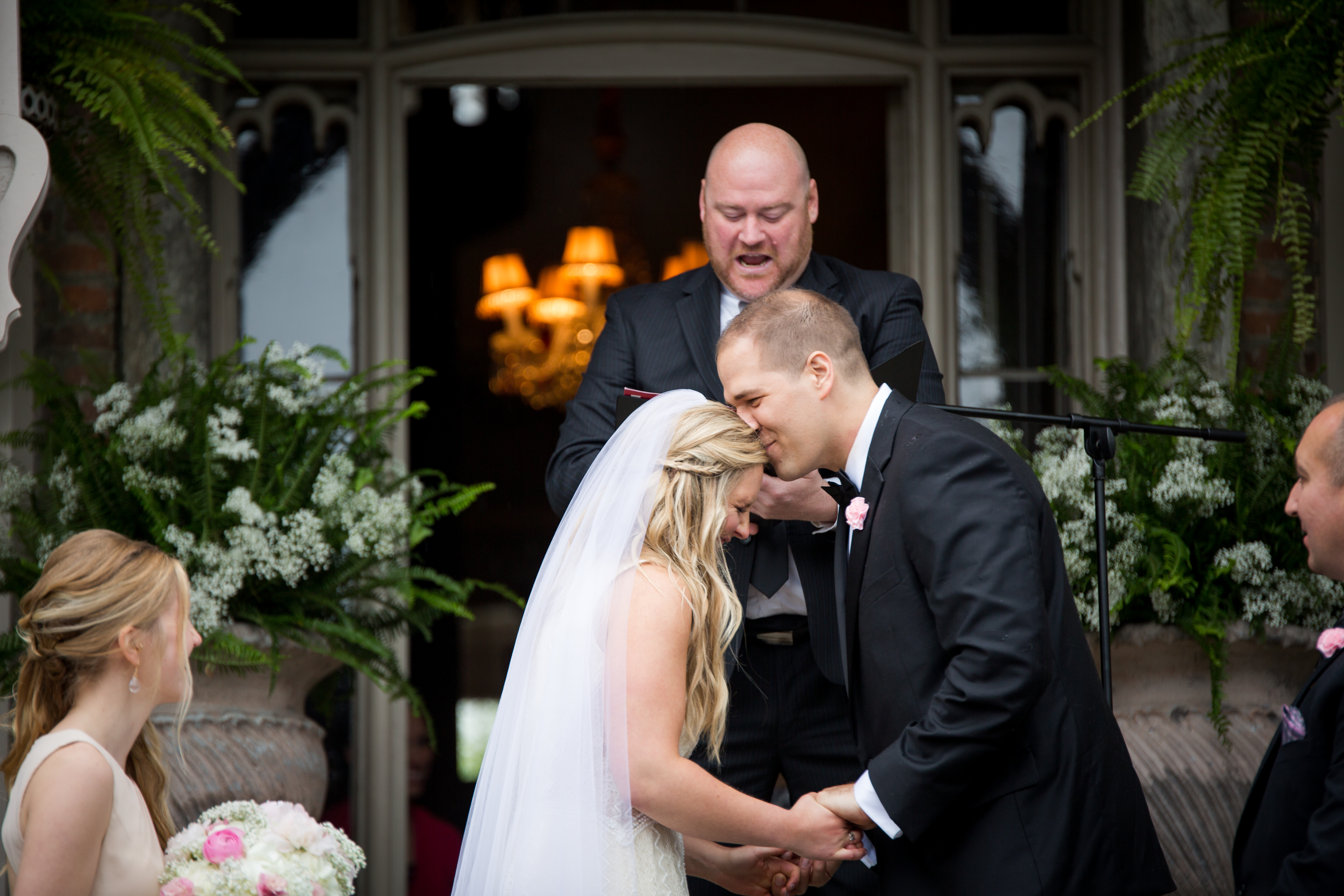 Jennifer and Patrick - happy ceremony