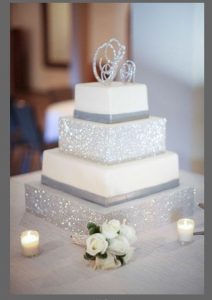 Silver Sparkle Cake