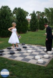 Wedding Game Checkers