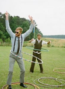 Wedding Game Hula Hoops