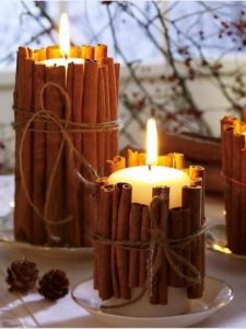 Fall Wedding Candles