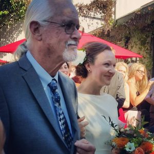 Sausalito wedding vido - Bride and Father