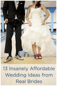 affordable wedding ideas