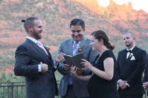 Sedona wedding video - preparation 