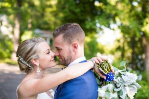 Muskoka wedding video - hug