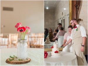 memphis wedding video - decor and cake 