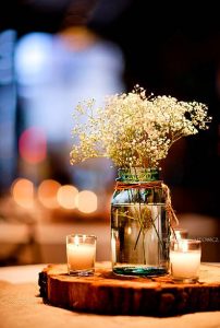 rustic wedding DIY ideas you can actually do centerpieces