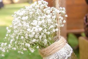 rustic mason jar wedding