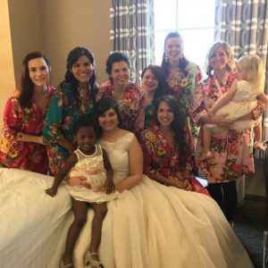 wedding in Cincinnati - Bethany and the bridesmaids