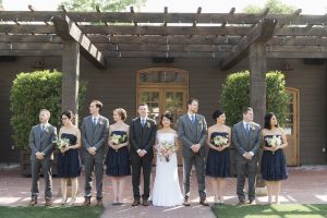 Yountville wedding video - Bridal Party