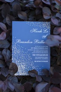 Yountville wedding video - Invitation