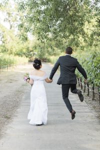 Yountville wedding video - Jumping