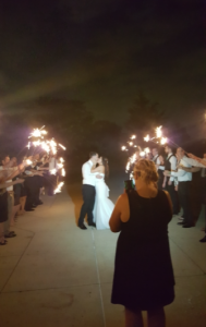 Cincinnati Wedding Video - sparklers