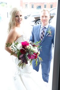 Alberta wedding video - flowers