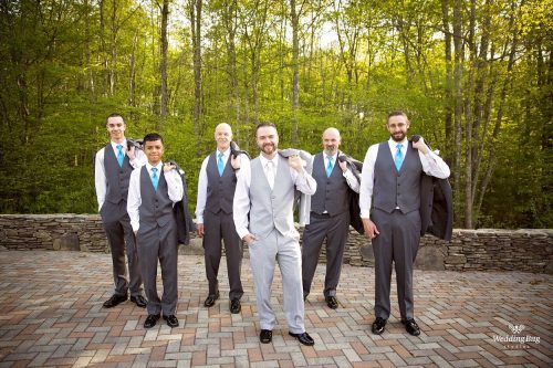 Amazing wedding - Katy Cassidy Wedding groomsmen