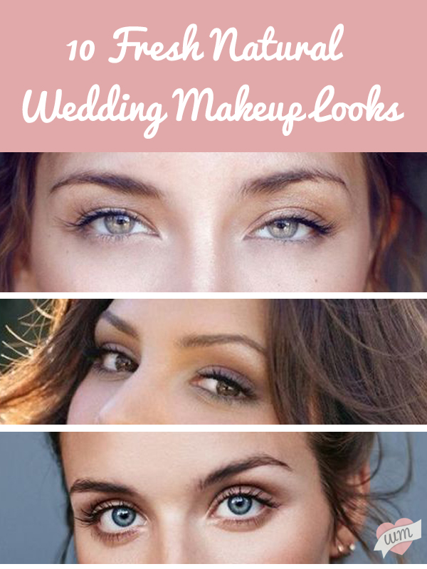 natural wedding makeup