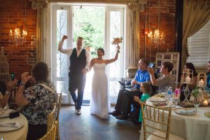 Roswell Wedding Video - entrance 