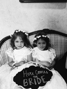 Roswell Wedding Video - flower girls