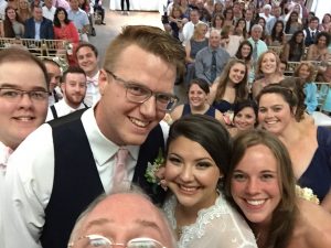 Roswell Wedding Video - selfie