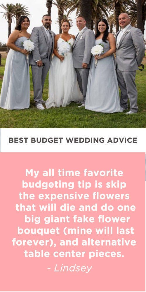 budget wedding advice lindsey