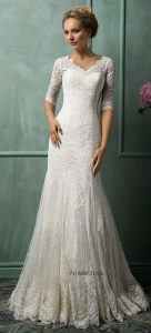 Lace Wedding Dress Roundup