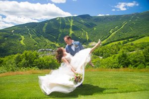 wedding at stowe mountain