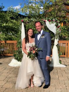 wedding at stowe mountain