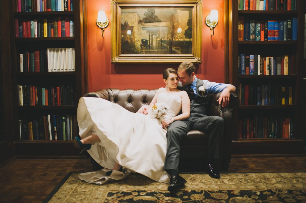 At the LA Athletic Club before the ceremony - Heidi Ryder Photography