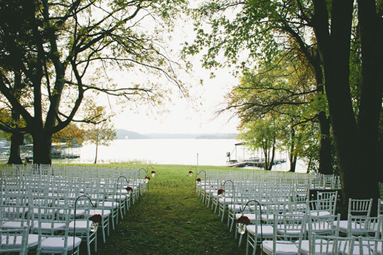 Nashville fall wedding is shabby chic