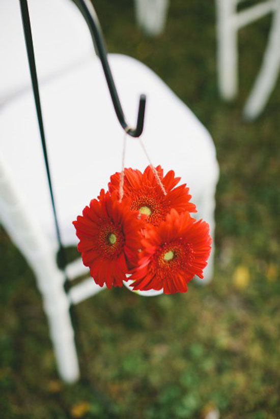 Nashville fall wedding is shabby chic