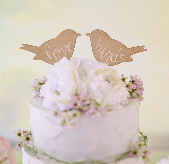 Spring Wedding Cake Topper