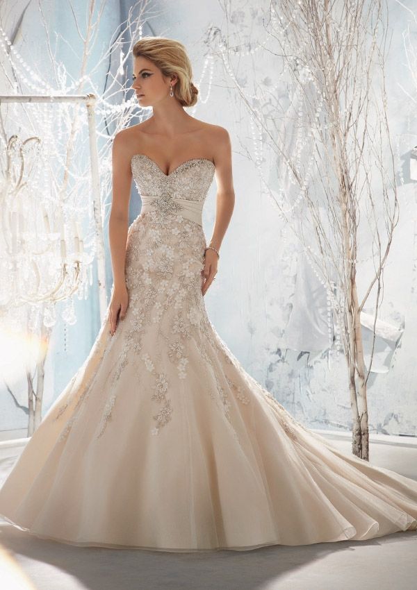 Affordable Mermaid wedding dress 