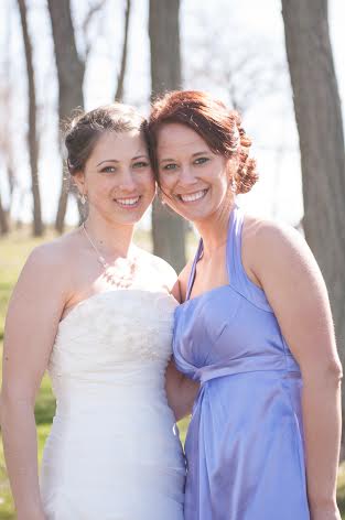 Bride and Maid of Honor Picture