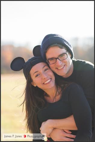 Disney Inspired Engagement Photo